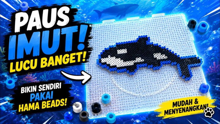 Paus Orca Keren dari Hama Beads!