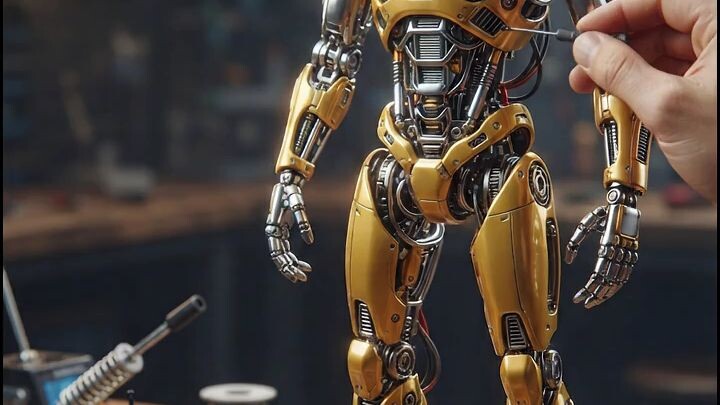 finally robot can control