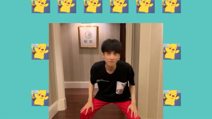 Luo Yunxi x Pikachu sand sculpture dance has always been his favorite, haha