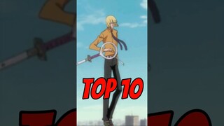 My TOP 10 FAVOURITE Zanpakutō in Bleach #bleach #bleachanime #bleachtybw