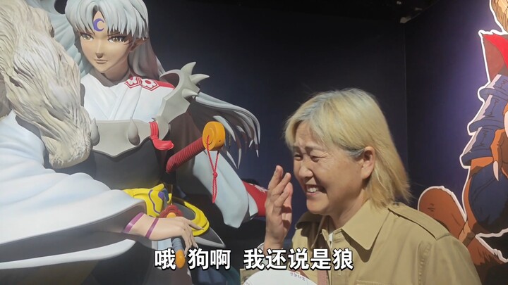 After 20 years, Mom finally realized that InuYasha and Sesshoumaru are Shiba Inus.