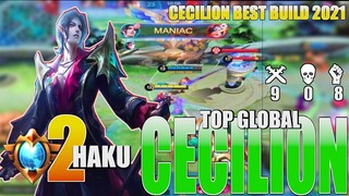 Cecilion Best Build 2021 Top 2 Global Cecilion by Haku ~ MOBILE LEGEND BANG BANG