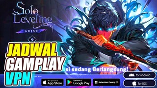 RILIS JUGA! SOLO LEVELING UTK JADWALNYA. CARA MASUK SERVER CANADA - GAMEPLAY ANDROID/IOS