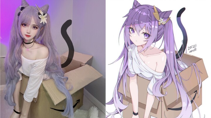 【جين شي شي شي_】تعالَ وتبنِ قطة كي تشينغ الساحرة!