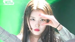 随便给她扎两个小辫子就美得过分了！NMIXX出道曲O.O 0327舞台JIWOO直拍