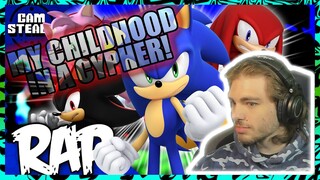 REACTING TO @Cam Steady | SONIC THE HEDGEHOG RAP CYPHER | FT. @Breeton Boi​@FrivolousShara & more