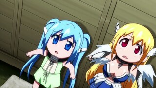 [Heaven's Lost Property. Funny Clip] Astraea and Nymph secretly eat watermelon