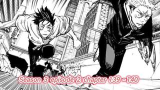 jujutsu kaisen season 3 episode 2 hindi explained  jujutsu kaisen chapter 139 or 140 explain