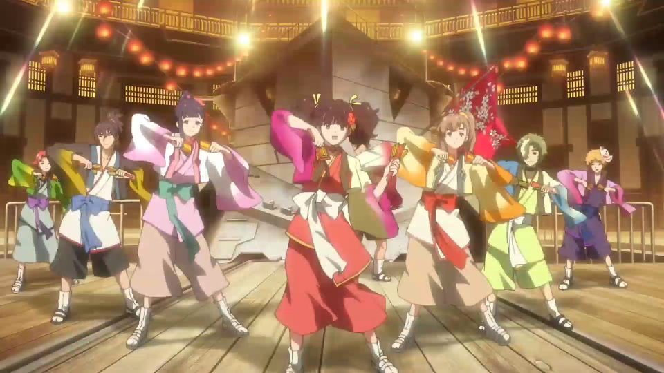 Someone looked at this Zombie/Steampunk show and went, You know what this  needs? A dance routine to traditional music! [Koutetsujou no Kabaneri Movie  3: Unato Kessen] : r/anime