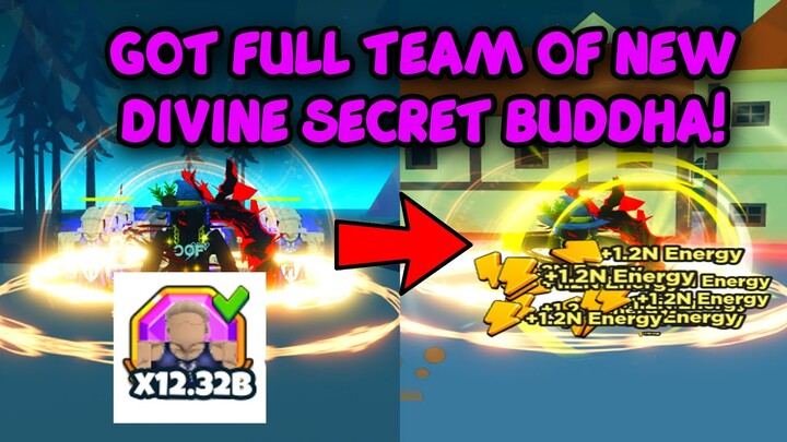 Got Full Team Of New Divine Secret Buddha! | Anime Punching Simulator Roblox!