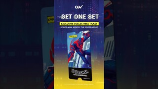 Eksklusif Collectible Ticket #SpidermanAcrossTheSpiderVerse Hanya di CGV