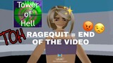 TOH : If I RAGE QUIT , The video ends