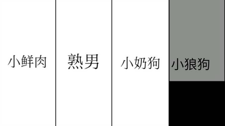 Thịt tươi, cún con, sói xinh hay đàn ông trưởng thành, chọn ai thì hợp nhỉ?