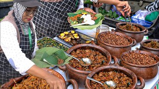 MBAK KITHEK JUALAN NASI BERKAT DI PASAR WISATA TAWANGMANGU!! SEPORSI 10RIBU  2 JAM LANGSUNG KUKUT???