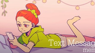 [meme]Text Message 少女气息爆棚超可爱短动画