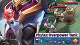 NEW HERO PHYLAX THE OVERPOWER TANK GAMEPLAY - MOBILE LEGENDS BANG BANG