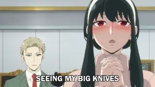 DIO's knives are bigger