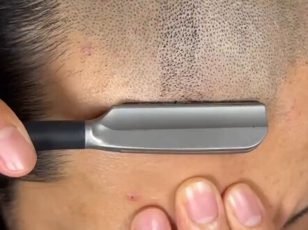 Atomic Samurai Shaves His Head