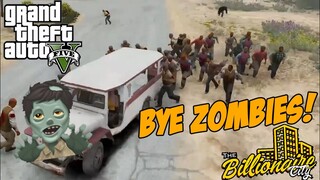 BILLIONAIRE GANG VS. ZOMBIE APOCALYPSE (BAKIT NAPAKADAMING ZOMBIE?!) | GTA 5 RP