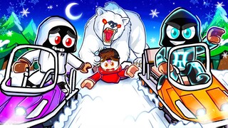 Robros Go On A SNOWY TRIP In Roblox!