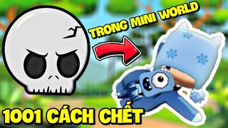 Meowpeo và 1001 cách chết phiên bản siêu cay trong Mini World | Map giải mã siêu hay siêu cay