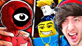 ROBLOX DOORS Funny Moments (MEMES) | KreekCraft Reacts