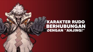hubungan karakter Rudo dan Anjing di Anime Gachikuta