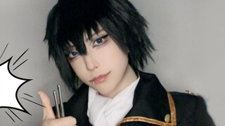 [Gintama cos] Hijikata's mayonnaise rice eating show | Eat it all