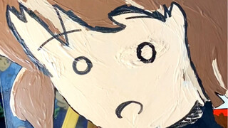 [Glass Painting] Haibara Ai: She is not a princess to be rescued, she is a dragon slayer.