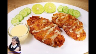 ไก่กรอบซอสมะนาว : Crispy Fried Chicken with Lime Sauce l Sunny Thai Food