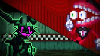 Glitchtrap/Springtrap vs Caine (FNAF vs Magical Numbers Circus)