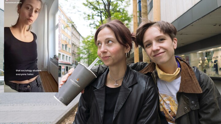 Em gái sắp về Berlin rồi, cùng em uống một ly trà sữa trân châu, trò chuyện xem em đang dùng app gì