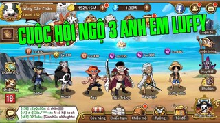 Hải Tặc Đại Chiến - CUỘC GẶP GỠ ĐỊNH MỆNH MANG THẦY TRÒ LUFFY SABO VÀ BỐ GIÀ CỦA ACE PK KHẮP NƠI...