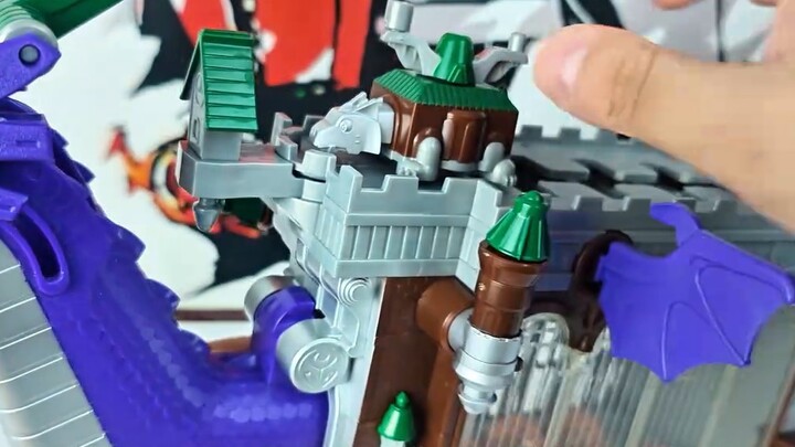 ของเล่นเก่าใหม่เอี่ยมจาก 17 ปีที่แล้ว! DX Dranlong Castle Kamen Rider Kiva Moon Rider