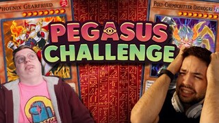 YU-GI-OH BUT WE CAN ONLY PLAY GEMINI MONSTERS - Pegasus Challenge