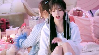 天呐柳姐这脸小的…可爱晕了！柳智敏圣诞曲拍摄花絮