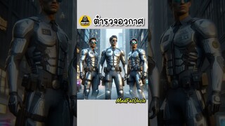 ตำรวจอวกาศ | MadFatUncle #การ์ตูน #สนุก #ตลก #น่ารัก  พากย์ไทย มังงะ Ai