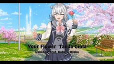 UshinaiP feat. Koharu Rikka - Your Flower ~Tanda Cinta~ (Synthesizer V Indonesia Original) #JPOPENT