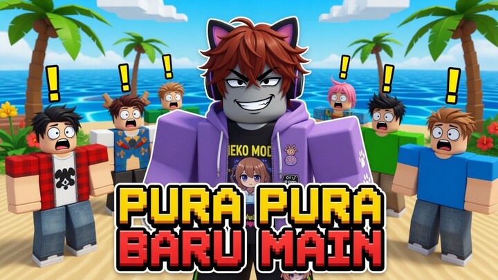 AKU PURA PURA BARU MAIN UNTUK NGEPRANK PEMAIN BARU DI BLOX FRUITS!？
