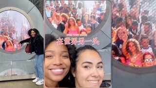 纽约—都柏林传送门被关闭前的美好时刻💗
