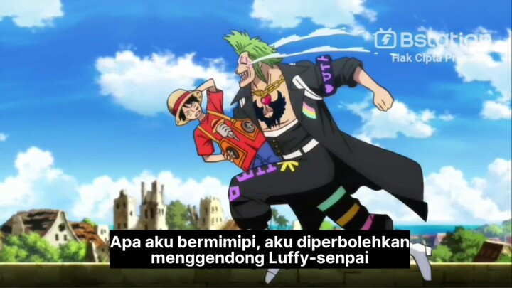 Fan Luffy Senpai Meresahkan😂😂 (one piece red)