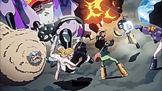 Epic momen Kru Mugiwara  lindungin Robin dari Gorosei ๐ฅ๐ฅถ