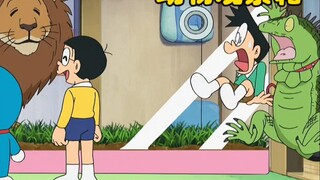 哆啦A梦:大雄家里养了一头鲸鱼，把小伙伴们吓了一跳