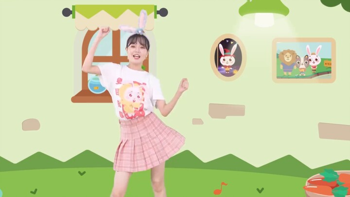 [Chuyện Tai Thỏ] Một điệu nhảy không thể bỏ qua của các cô giáo mẫu giáo "Rabbit Dance" = (: з "∠) _