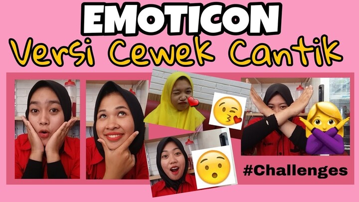 Dijamin BAPER Lihat Cewek ini Niruin Emoticon Whatsapp || Challenges