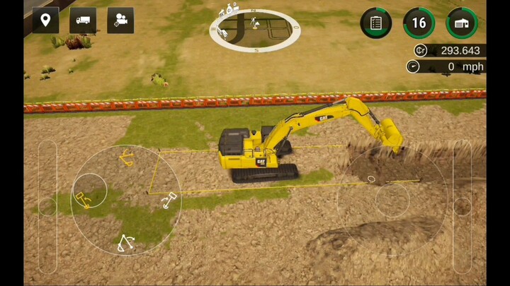 การก่อสร้างถนนเดียร์สตีท ขับรถแม็คโครขุดดิน 🏗🛣Construction Simulator 2