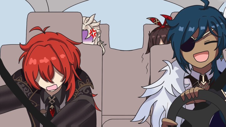 【Kaia, the God of Cars of Teyvat】