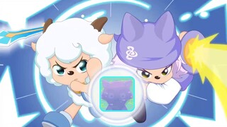 疯狂超能营狼叔的危机：金铠甲的制造者实锤，喜羊羊的勇者之剑！