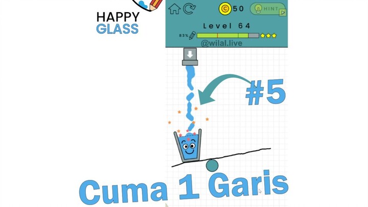 Hanya 1 Garis Lurus - Happy Glass Ep.5