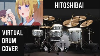 Classroom of the elite S2 ED『Hitoshibai』Virtual Drum Cover